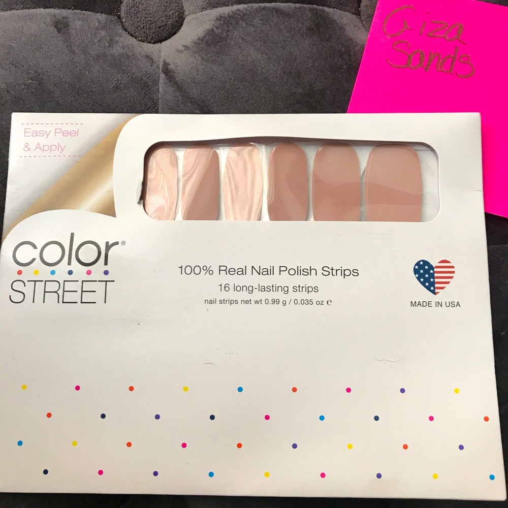 NIP Giza Sands Color Street Nail Strips